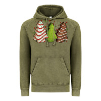 Vintage Olive Christmas cakes Vintage Hoodie - Jasminsmagicworld