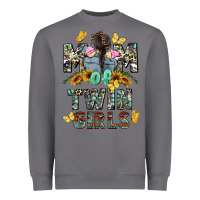 Storm mom of twin girls mother's day Heavyweight Sweatshirt - CowGirlArtShop