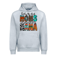Heather Grey only the best moms get promoted to nana Urban Hoodie - RacoonDesign