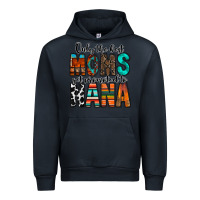Navy only the best moms get promoted to nana Urban Hoodie - RacoonDesign