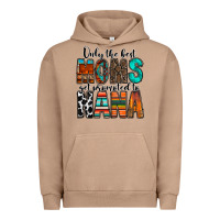 Pigment Burro only the best moms get promoted to nana Urban Hoodie - RacoonDesign