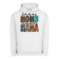 Pigment Lunar Rock only the best moms get promoted to nana Urban Hoodie - RacoonDesign