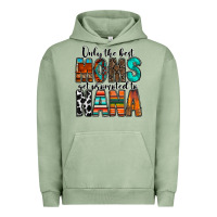 Pigment Oil Green only the best moms get promoted to nana Urban Hoodie - RacoonDesign