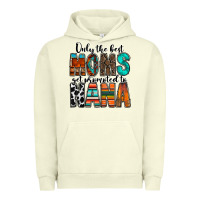 Pigment Pistachio only the best moms get promoted to nana Urban Hoodie - RacoonDesign