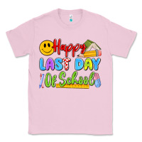 Bubblegum Pink happy last day of school Classic Tee - Artiststas
