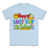 Dusty Blue happy last day of school Classic Tee - Artiststas