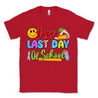 Red happy last day of school Classic Tee - Artiststas