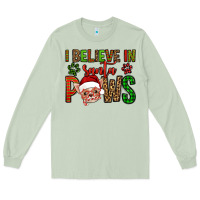 Matcha i believe in santa paws chihuahuha Long Sleeve Tee - Jasminsmagicworld