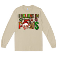 Mushroom i believe in santa paws chihuahuha Long Sleeve Tee - Jasminsmagicworld