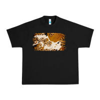 Black leopard cowhide brushstroke Urban Heavy Tee - Jasminsmagicworld