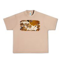Burro leopard cowhide brushstroke Urban Heavy Tee - Jasminsmagicworld