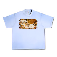 Grape Ice leopard cowhide brushstroke Urban Heavy Tee - Jasminsmagicworld