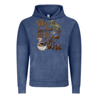 Vintage Denim no talkie before coffee Vintage Hoodie - BarkalooDesign