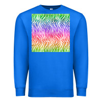 True Royal watercolor rainbow tiger seamless pattern Premium Sweatshirt - BundleAndBundleShop