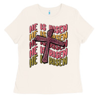 Bone he is risen Ladies Tee - MaliasSmallBusiness