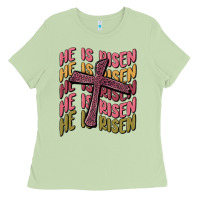 Matcha he is risen Ladies Tee - MaliasSmallBusiness