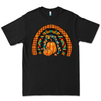 Black fall pumpkin rainbow Premium Tee - JahusDesignShop
