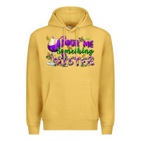 Antique Gold Pour me something mister Premium Hoodie - FaDigitalArtStudio