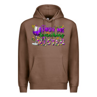 Chestnut Pour me something mister Premium Hoodie - FaDigitalArtStudio