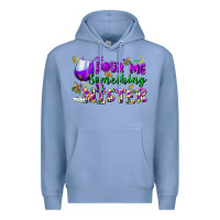 Colony Blue Pour me something mister Premium Hoodie - FaDigitalArtStudio