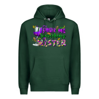 Sports Green Pour me something mister Premium Hoodie - FaDigitalArtStudio