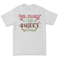 Dove Grey my class is full of sweet hearts Premium Tee - MaliasSmallBusiness