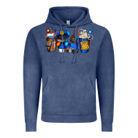 Vintage Denim police coffee Vintage Hoodie - Jasminsmagicworld