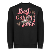 Black best grammy ever mother's day Heavyweight Sweatshirt - CowGirlArtShop