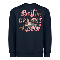 Navy best grammy ever mother's day Heavyweight Sweatshirt - CowGirlArtShop