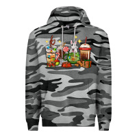 Slate Camo Christmas coffee cups with Bull Terrier Premium Hoodie - RanaPortraitStore