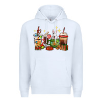 White Christmas coffee cups with Bull Terrier Premium Hoodie - RanaPortraitStore