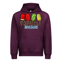 Mauve Wine popsicle season Urban Hoodie - RacoonDesign