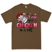 Cacao i see you chicken out Premium Tee - MaliasSmallBusiness