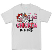 Dove Grey i see you chicken out Premium Tee - MaliasSmallBusiness