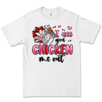 White i see you chicken out Premium Tee - MaliasSmallBusiness