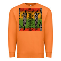 Carrot african silhouette seamless pattern Premium Sweatshirt - BundleAndBundleShop