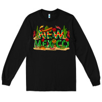 Black New Mexico Long Sleeve Tee - texasbilliewilder