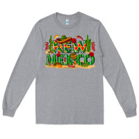 Heather Grey New Mexico Long Sleeve Tee - texasbilliewilder