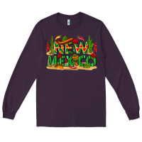 Plum New Mexico Long Sleeve Tee - texasbilliewilder