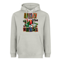 Moon Dust Rex The Halls Heavyweight Hoodie - FaDigitalArtStudio