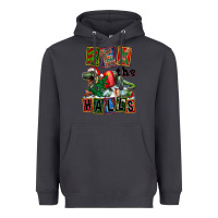Smoke Rex The Halls Heavyweight Hoodie - FaDigitalArtStudio