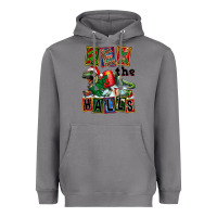 Storm Rex The Halls Heavyweight Hoodie - FaDigitalArtStudio