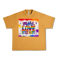 Peanut Butter more love less hate tumbler Urban Heavy Tee - JahusDesignShop