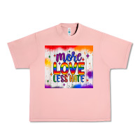Salmon more love less hate tumbler Urban Heavy Tee - JahusDesignShop