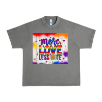 Tornado more love less hate tumbler Urban Heavy Tee - JahusDesignShop