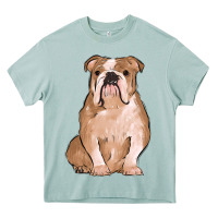 Arona bulldog Heavy Core Tee - MaliasSmallBusiness