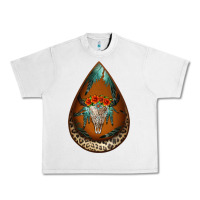 Lunar Rock leopard bullskull teardrop earrings Urban Heavy Tee - Jasminsmagicworld