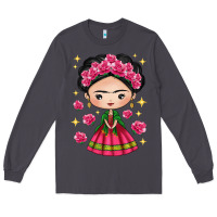 Smoke Mexican Girl Long Sleeve Tee - texasbilliewilder