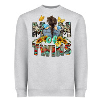 Heather Grey mom of twins boys mother's day Heavyweight Sweatshirt - CowGirlArtShop