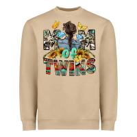 Mushroom mom of twins boys mother's day Heavyweight Sweatshirt - CowGirlArtShop
